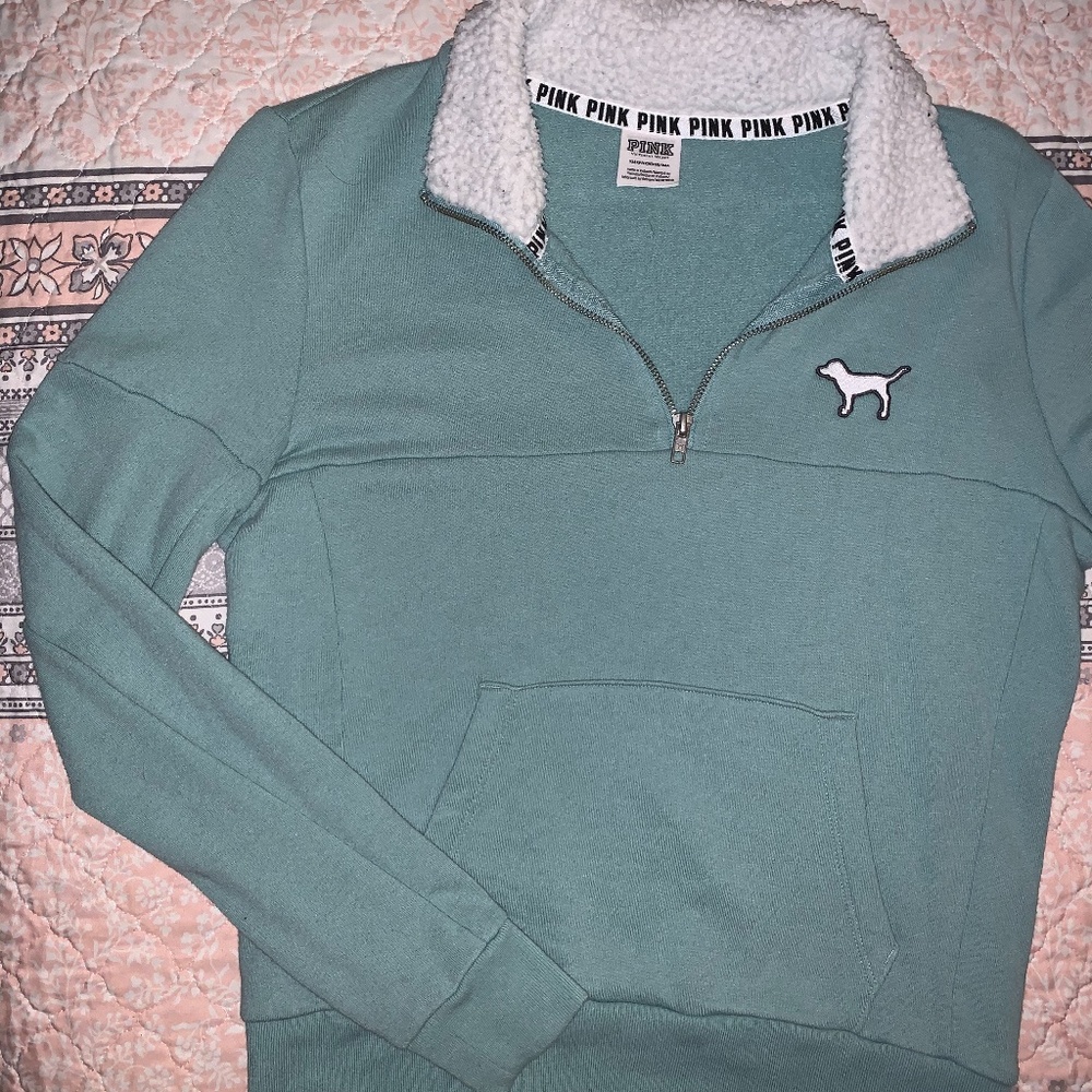 PINK VS Half Zip Sweater